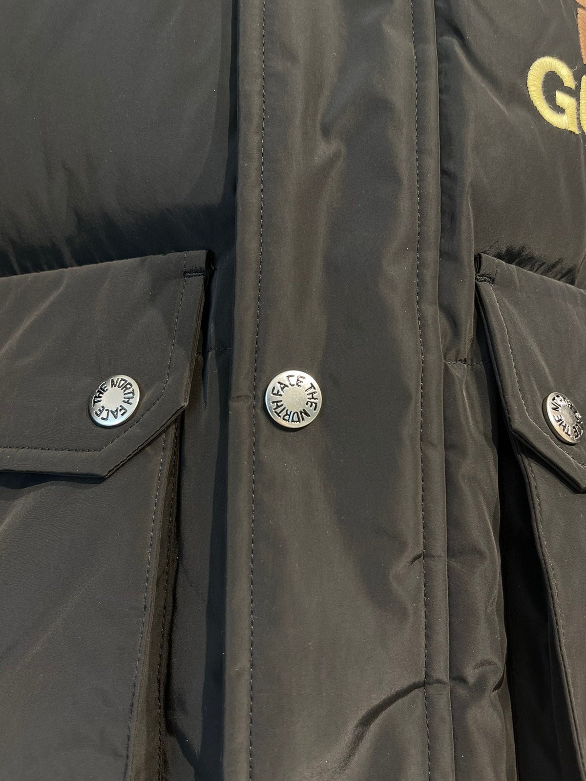 Braune Steppjacke – Herren