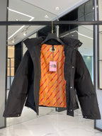 Braune Steppjacke – Herren