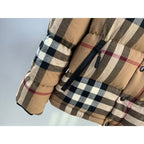 Karierte Steppjacke – Herren