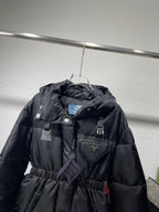 Black Puffer Jacket - Women's