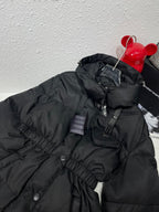 Black Puffer Jacket - Women's