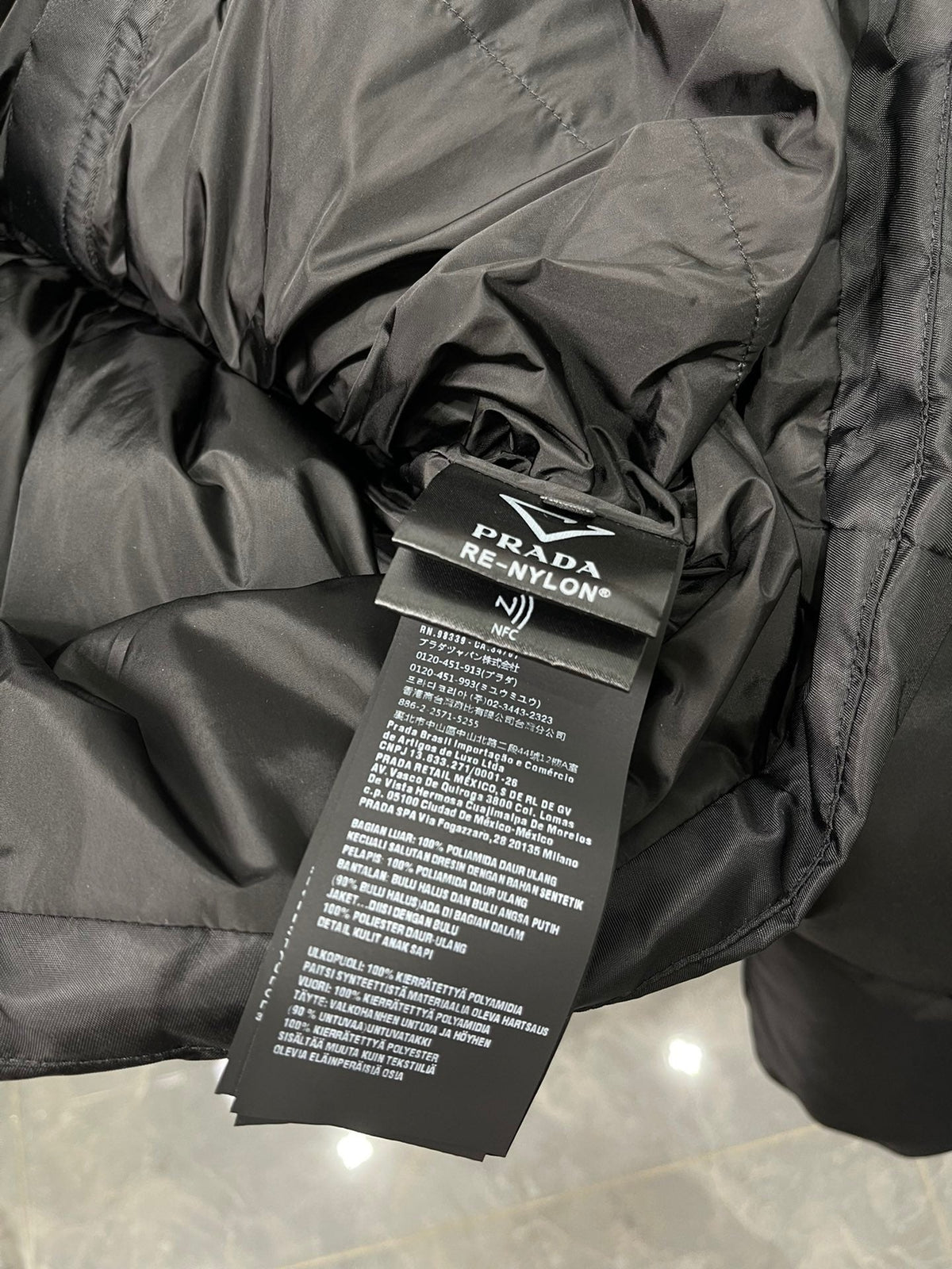 Black Puffer Jacket - Women's