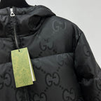 Black Puffer Jacket - Men's