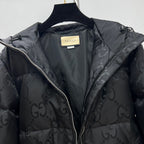 Black Puffer Jacket - Men's