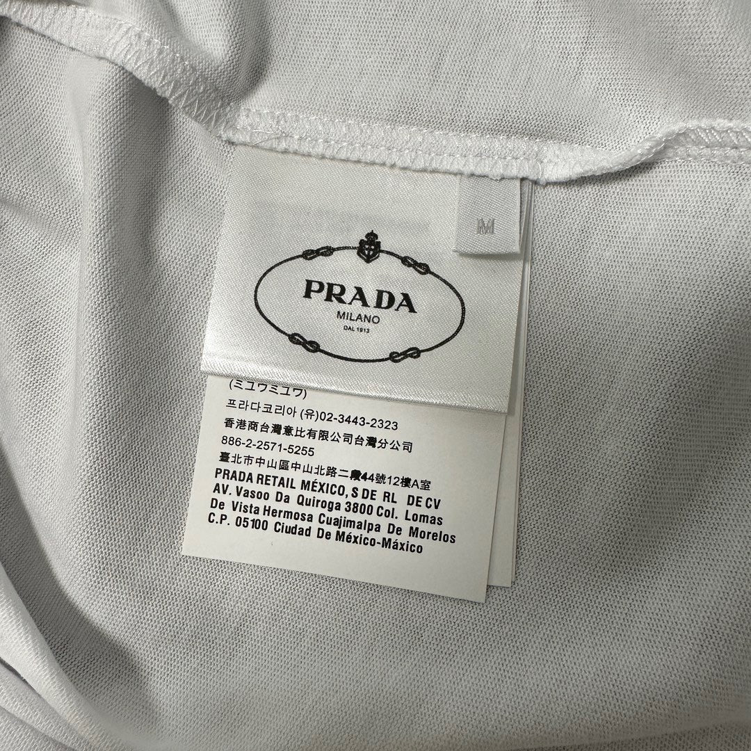 Schwarz-weißes Tanktop – Herren