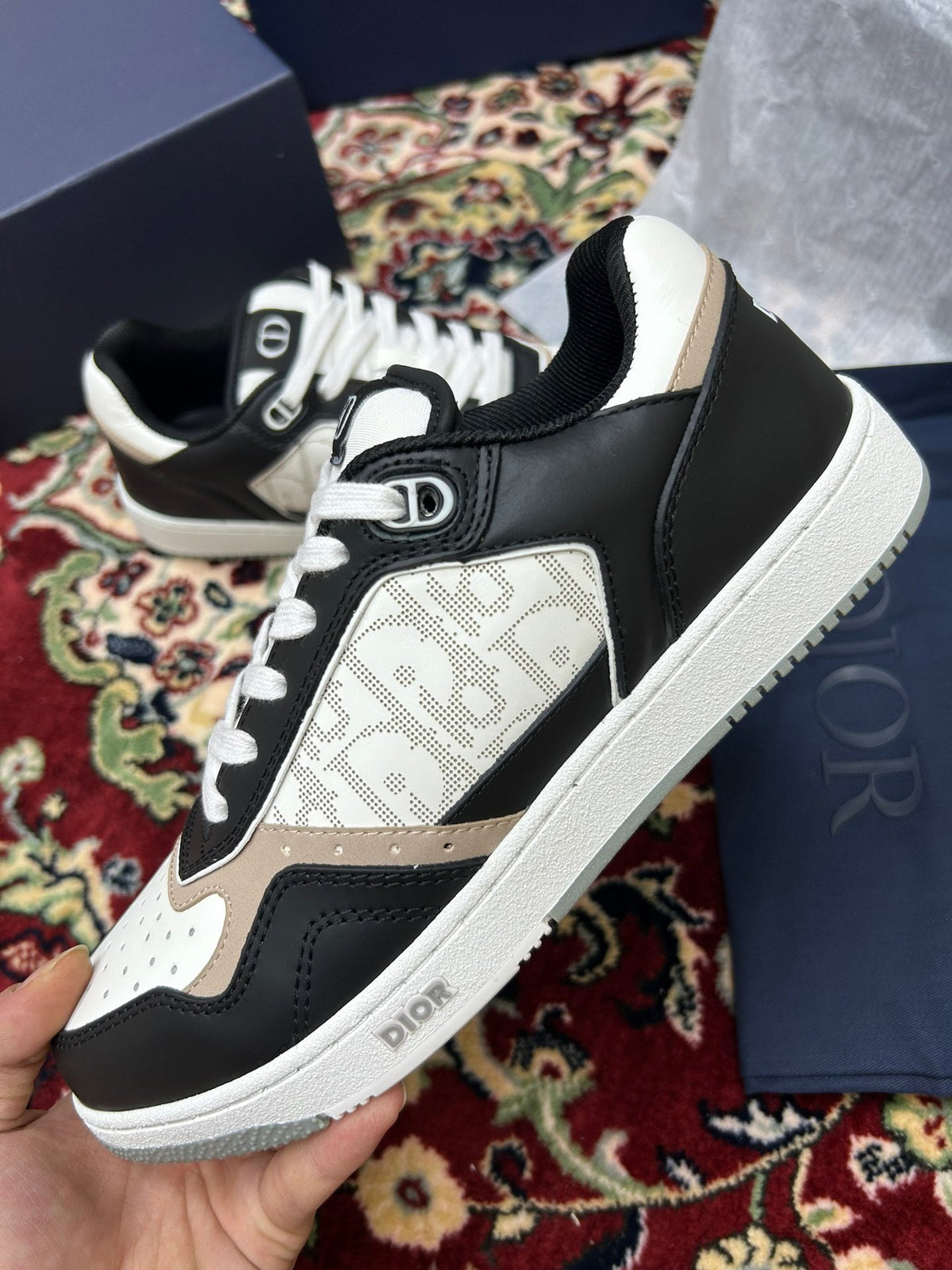 Black and White Sneakers