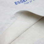 Cream Cotton Logo Drawstring - Men's