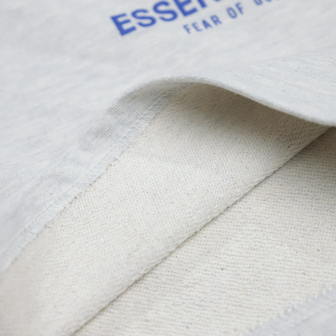 Cream Cotton Logo Drawstring - Men's