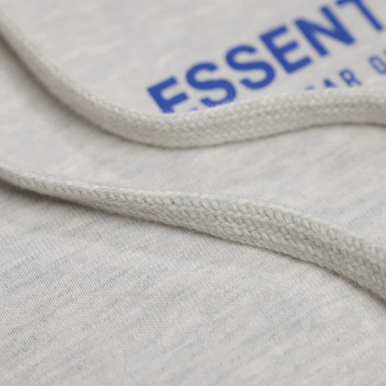Cream Cotton Logo Drawstring - Men's