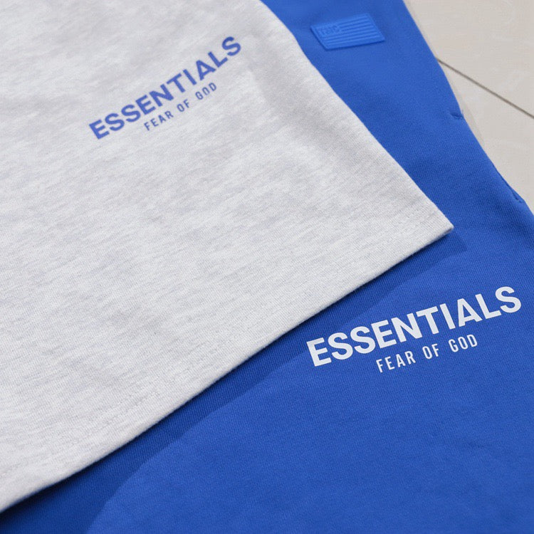 Cream Cotton Logo Drawstring - Men's