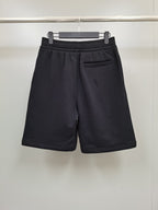 Black Jersey Tonal Drawstring - Men's