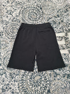 Black Jersey Tonal Drawstring - Men's