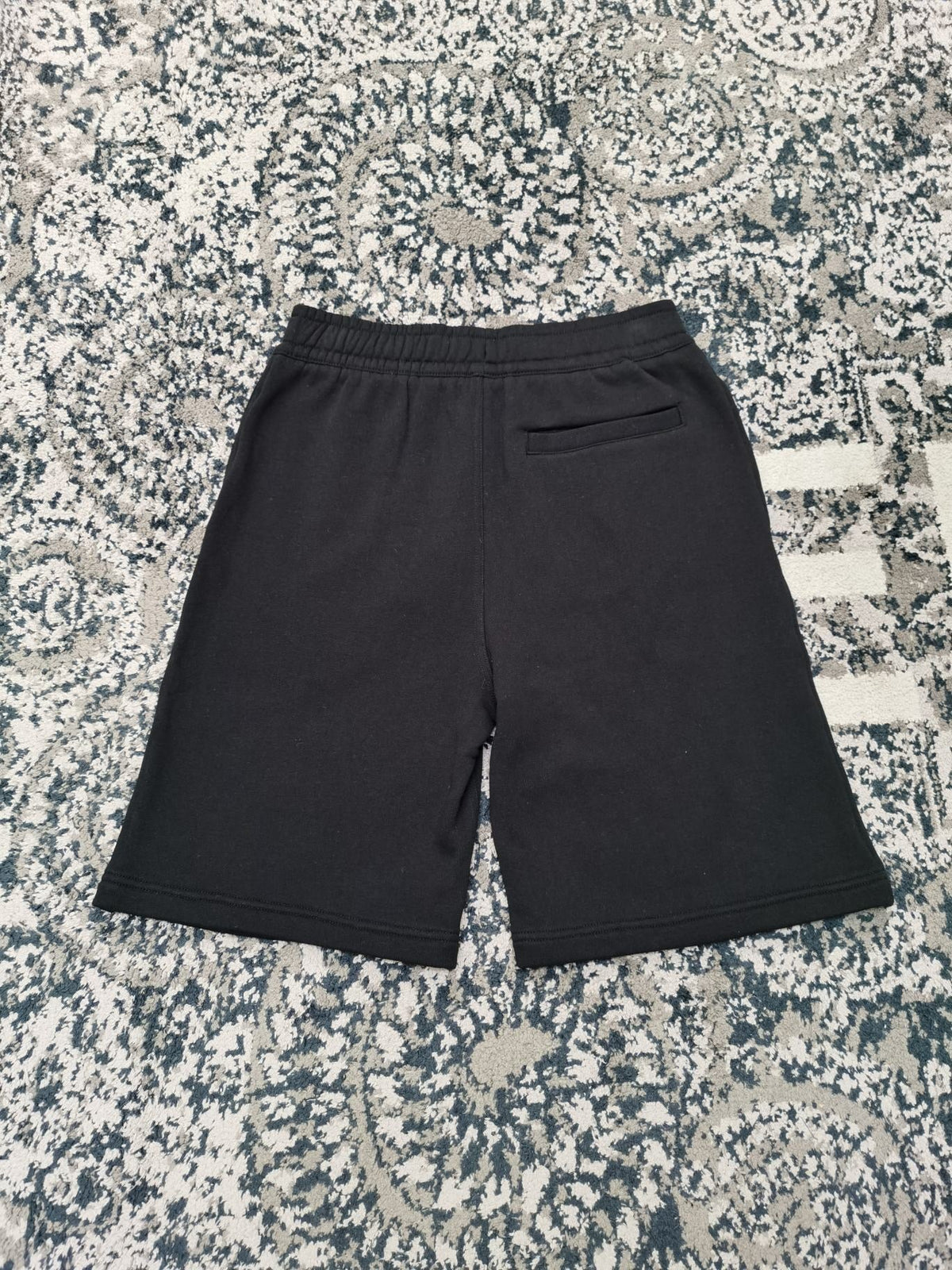 Black Jersey Tonal Drawstring - Men's