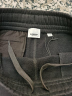 Black Jersey Tonal Drawstring - Men's