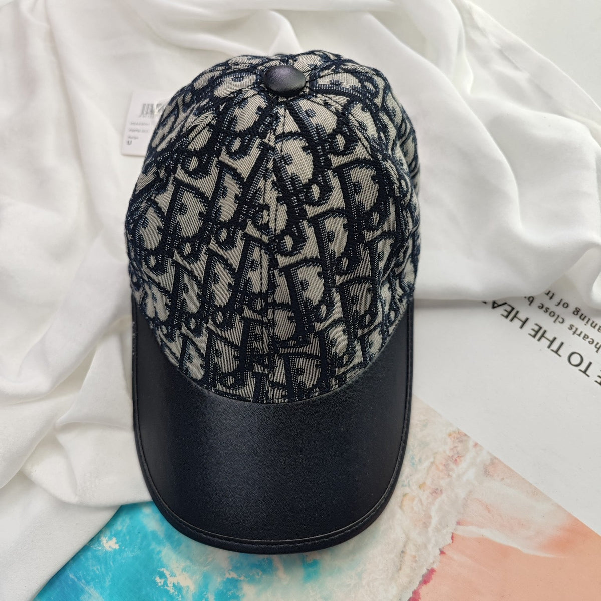 Black and Grey Cap