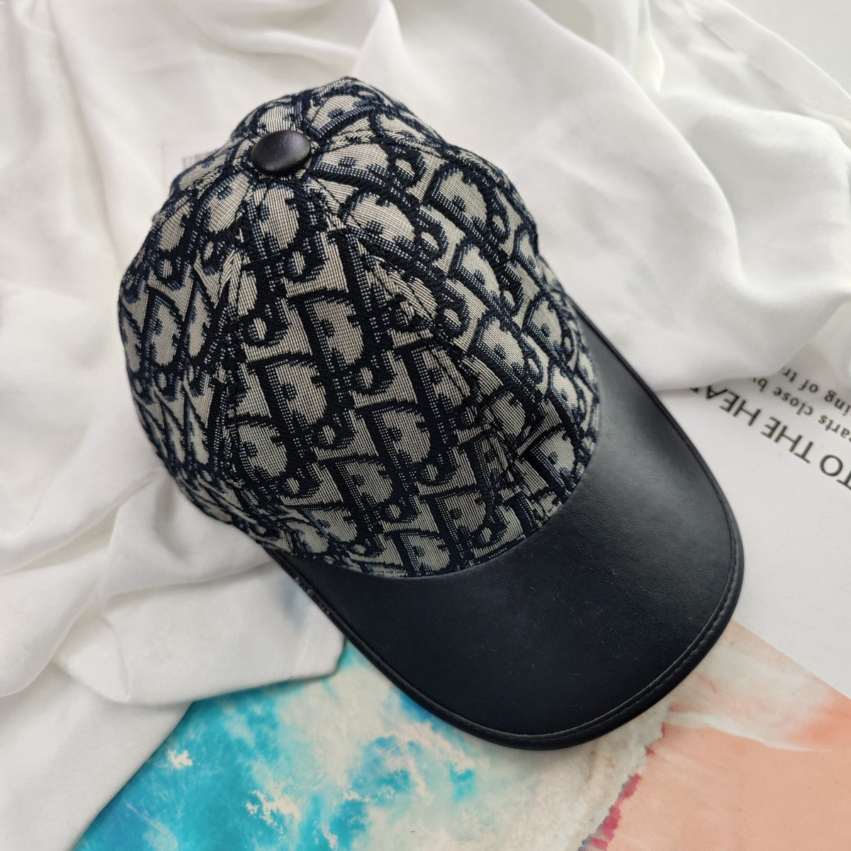 Black and Grey Cap