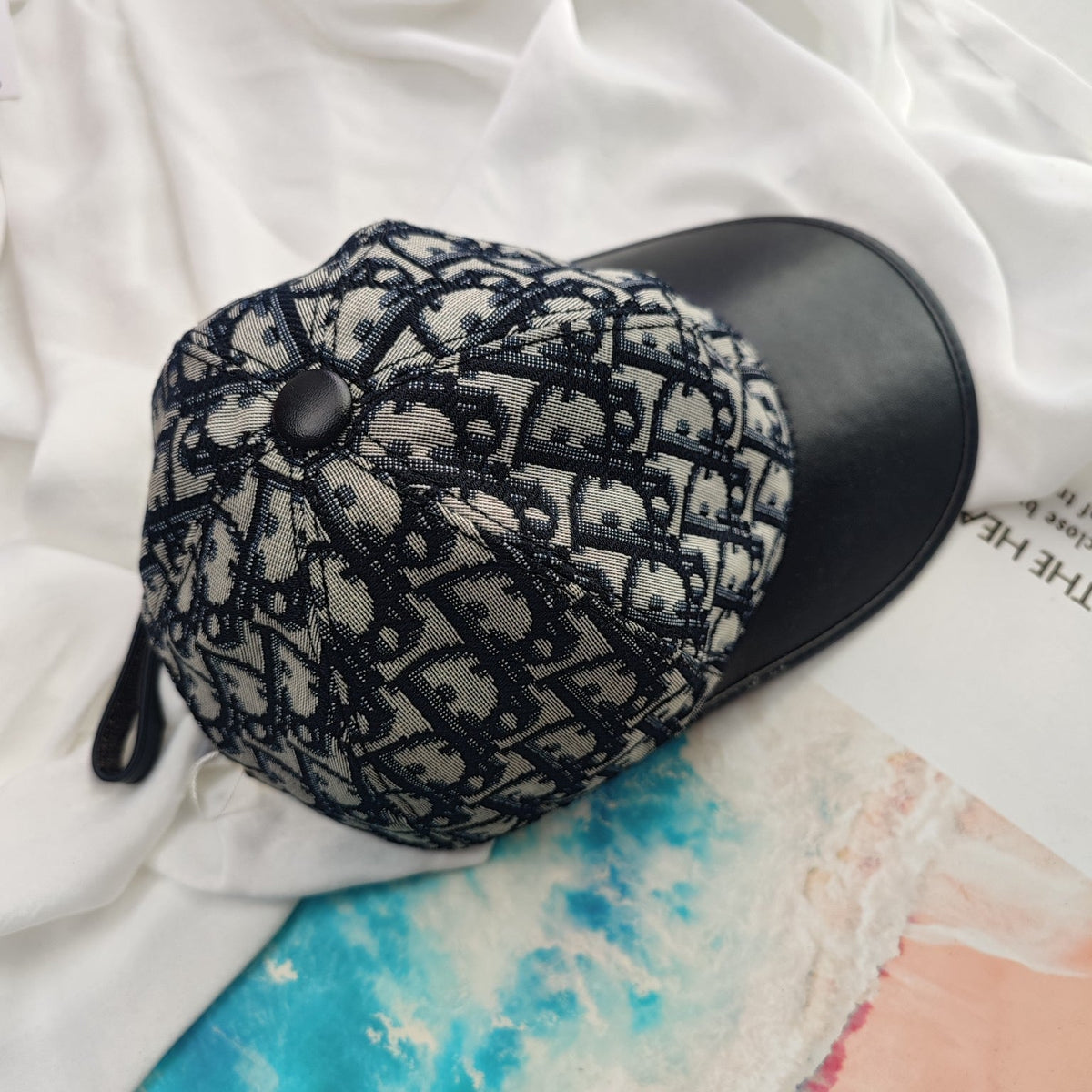 Black and Grey Cap