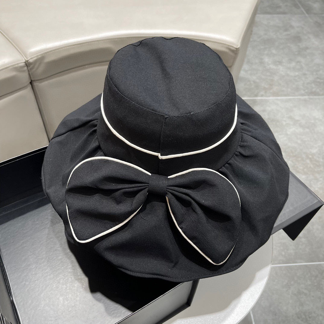 Black and Grey Hat
