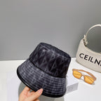 Black and Grey Hat