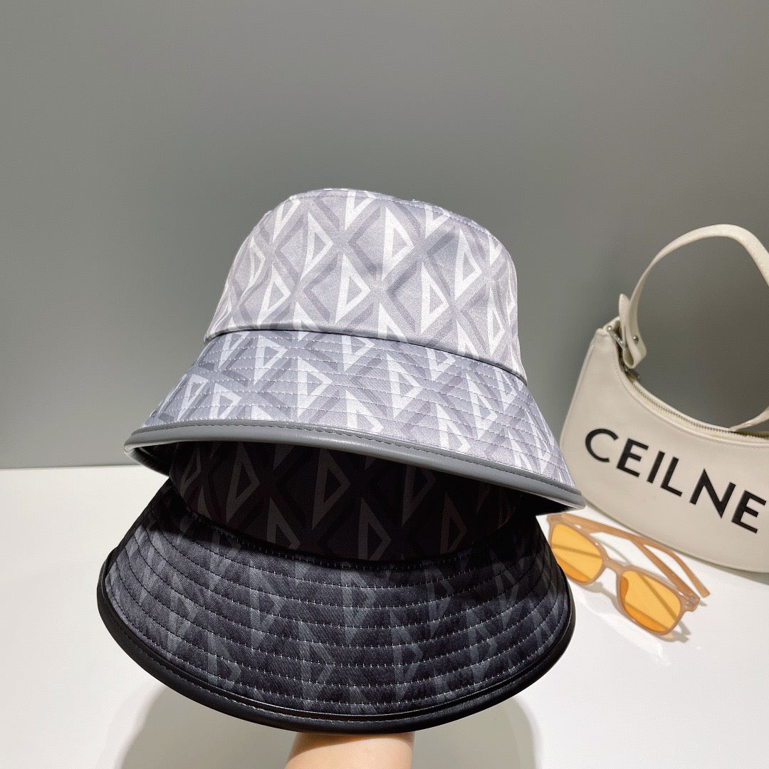 Black and Grey Hat