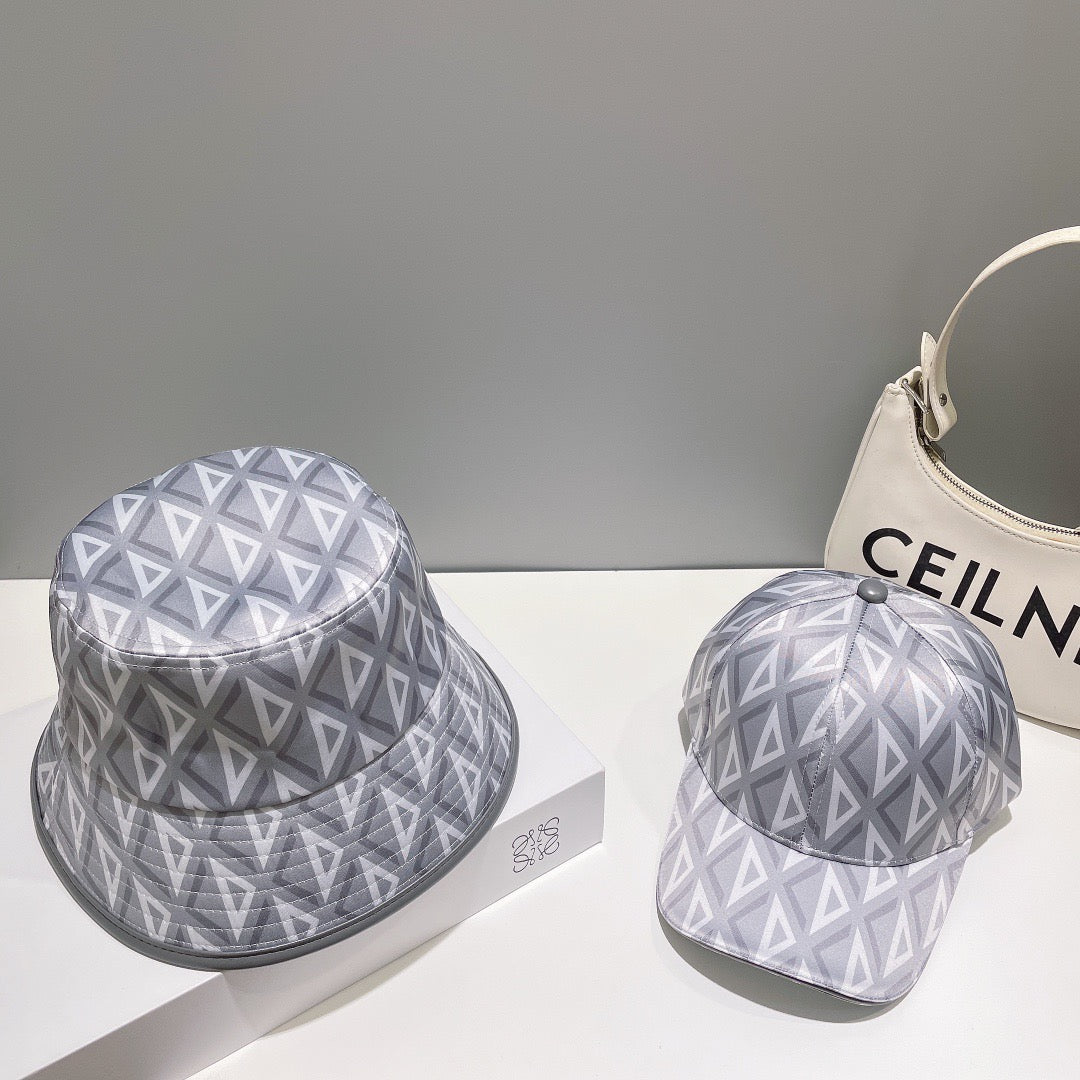 Black and Grey Hat