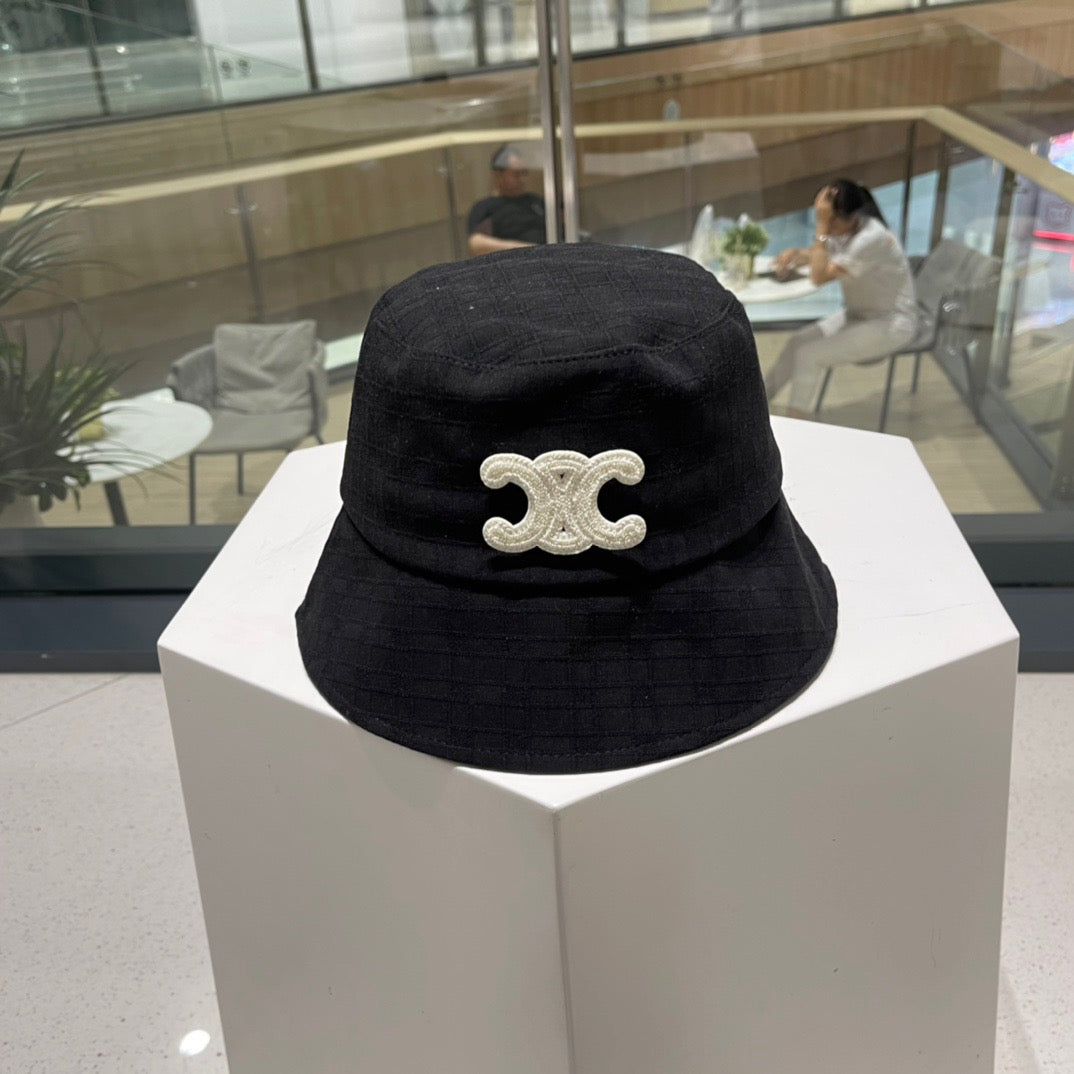 Black and Grey Hat