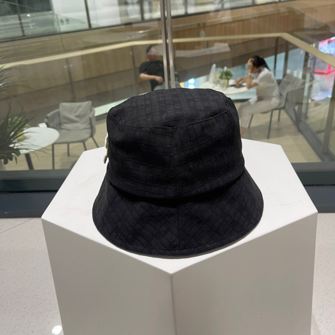 Black and Grey Hat
