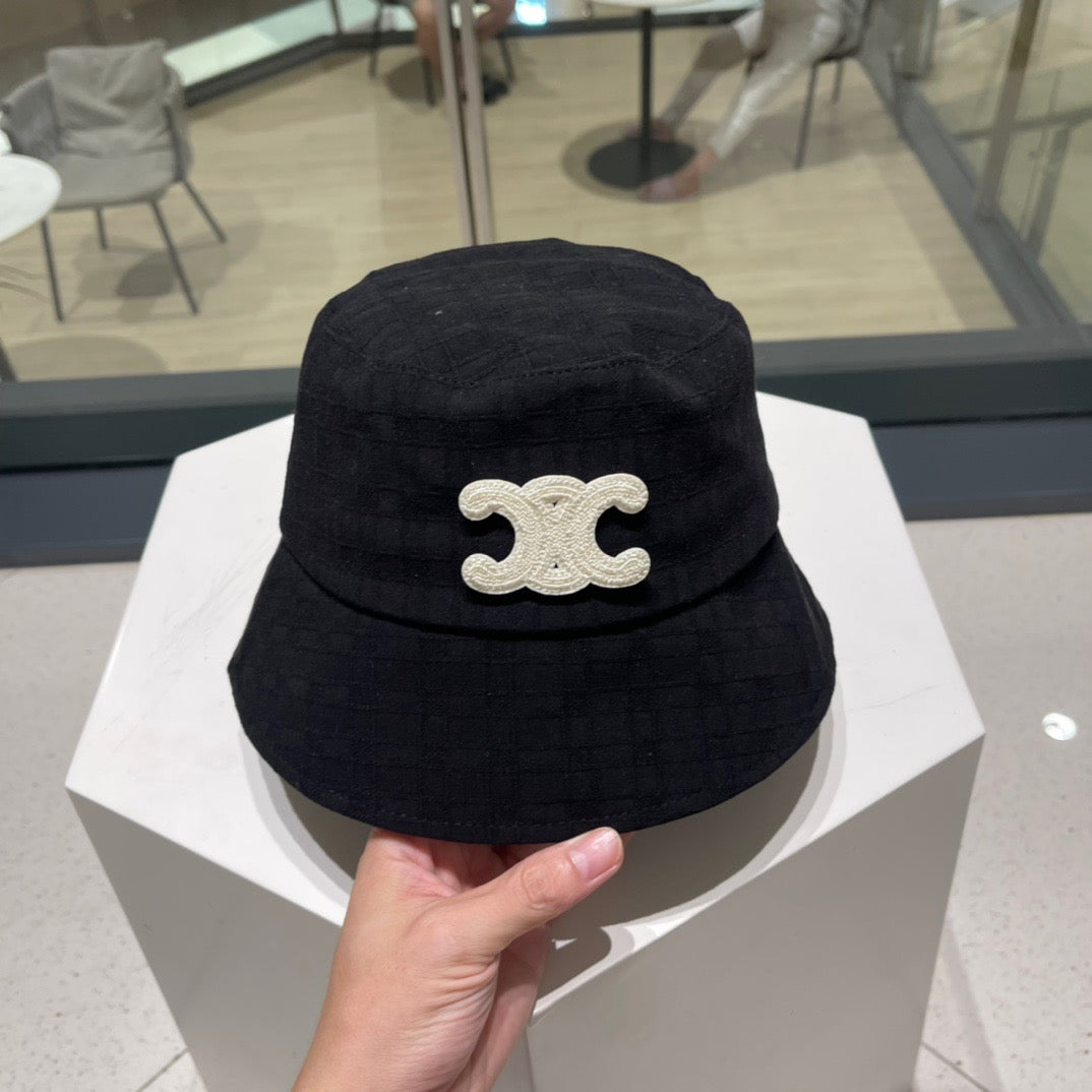 Black and Grey Hat