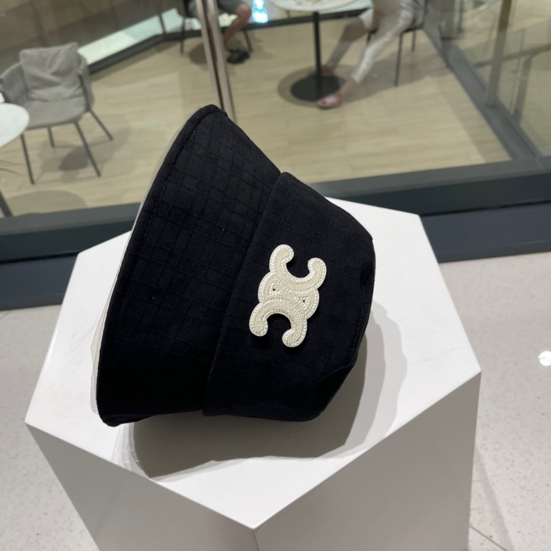 Black and Grey Hat