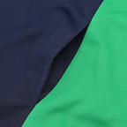 Marineblaues Nylon-Colourblock-Tracksuit – Herren