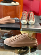 Roter Canvas-Monogramm-Rückenfrei – Herren
