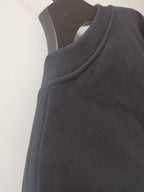 Blue Cotton Logo Crewneck - Men's
