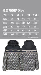 Monogramm-Pufferjacke – Herren