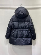 Schwarze Steppjacke – Herren