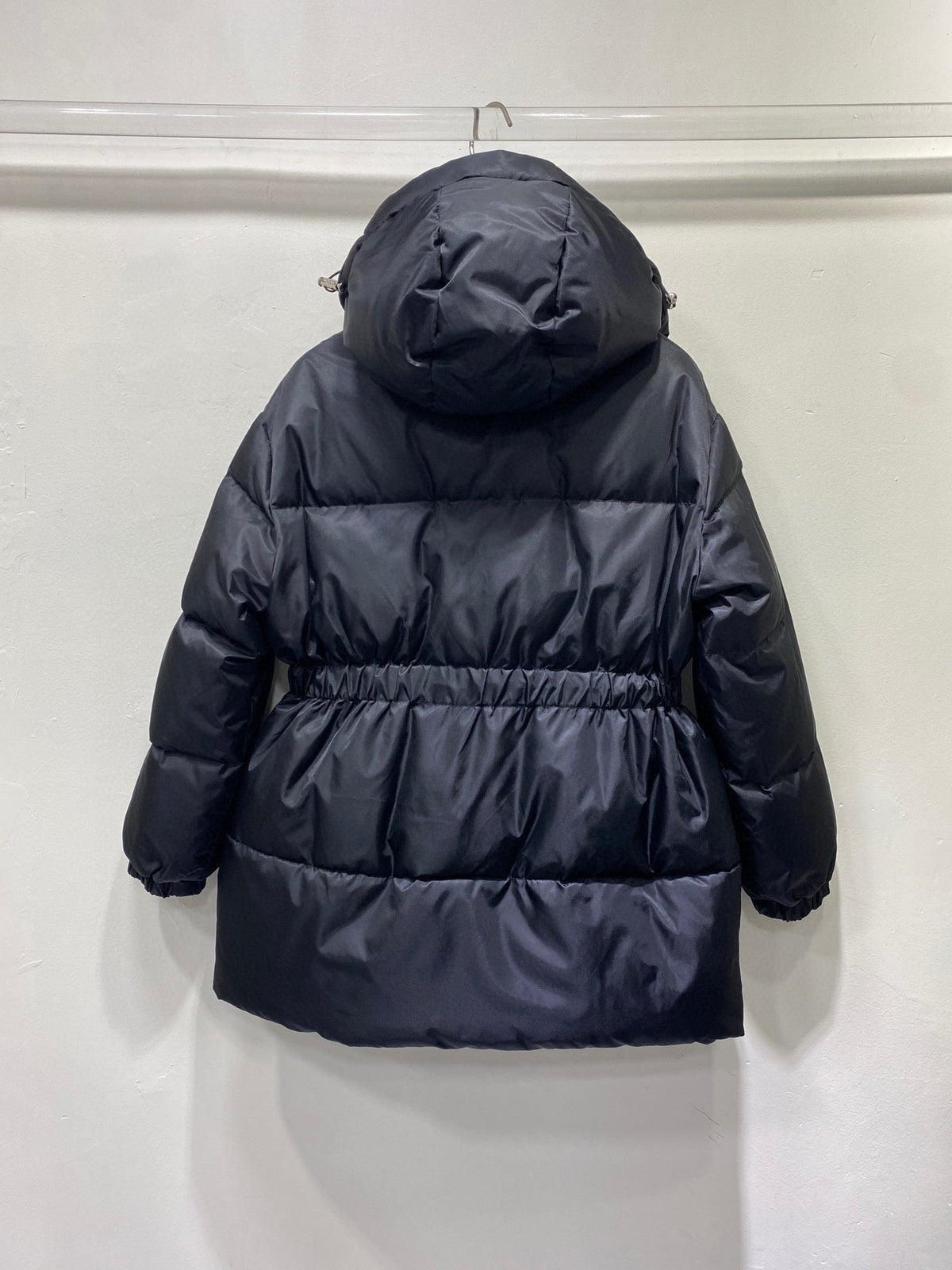 Black Puffer Jacket - Men's