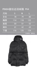 Schwarze Steppjacke – Herren