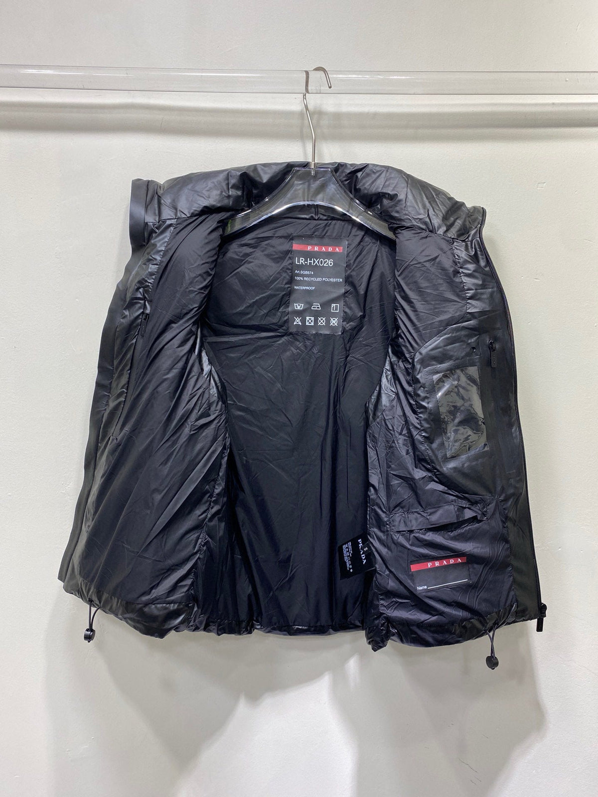 Navy Nylon Down Gilet - Men's