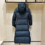 Daunenjacke in Weiß und Grau – Damen