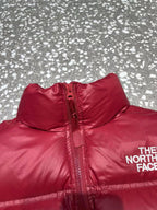 Schwarz-weiße Pufferjacke – Herren
