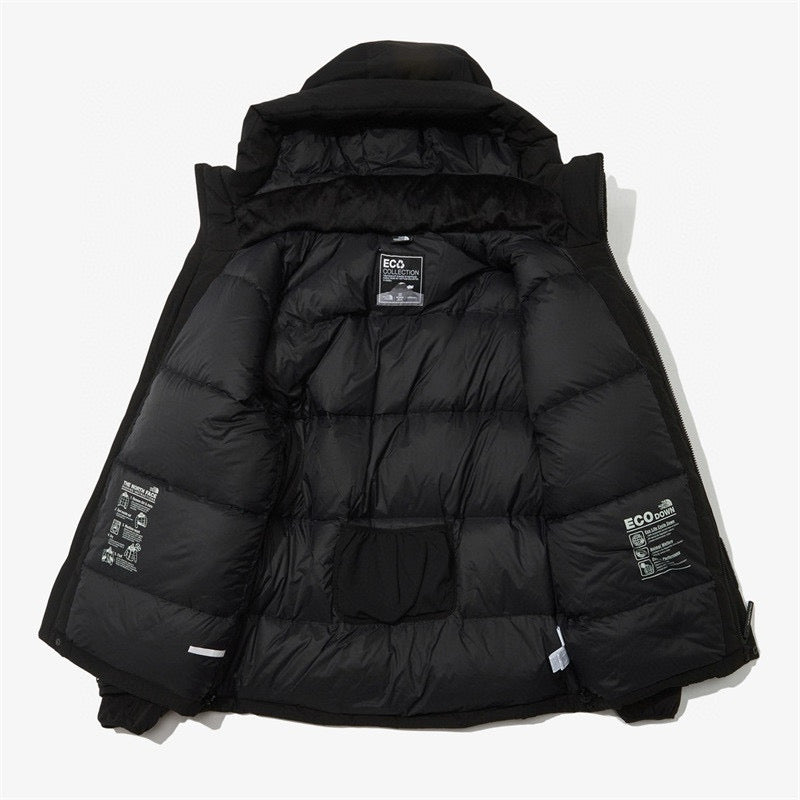 Schwarz-rote Jacke – Herren