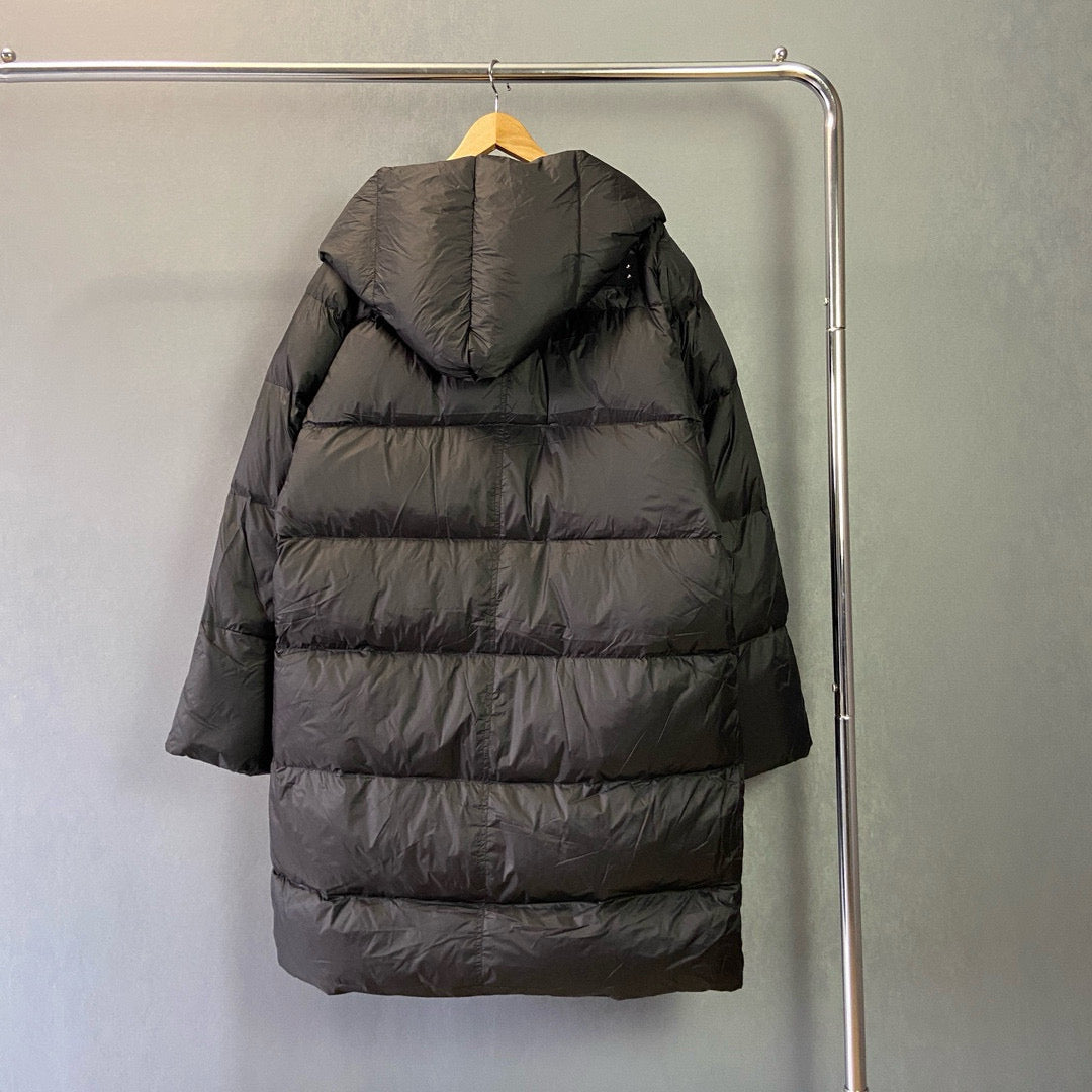 Black Puffer Jacket - Men's