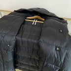 Schwarze Steppjacke – Herren