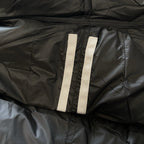 Schwarze Steppjacke – Herren