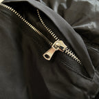 Schwarze Steppjacke – Herren