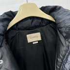 Schwarze Steppjacke – Herren