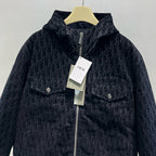 Dark Blue Puffer Jacket - Men's