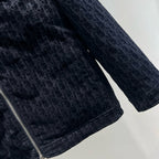 Dark Blue Puffer Jacket - Men's