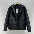Black Puffer Jacket - Men's