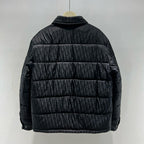 Black Puffer Jacket - Men's