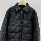 Black Puffer Jacket - Men's